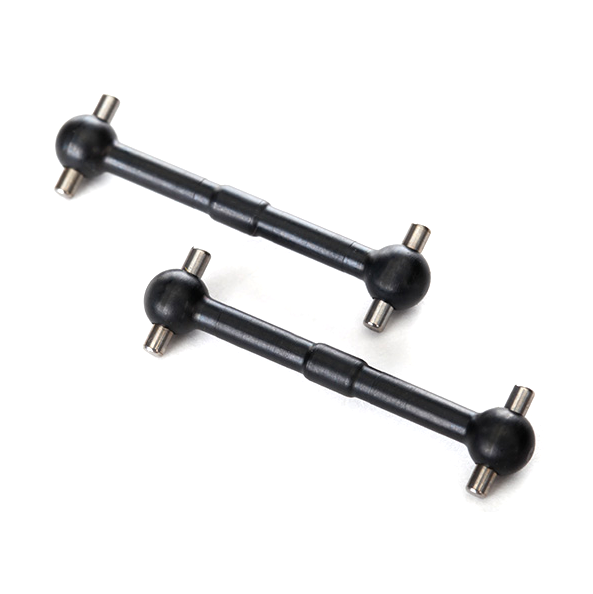 Rear Steel Driveshafts (2):  8351