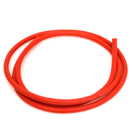 10 Guage Silicone Wire, 3' Red