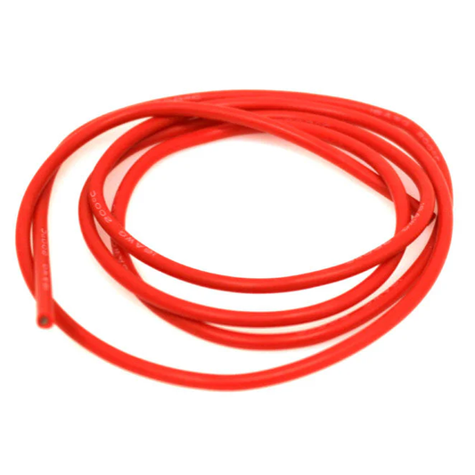 16 Gauge Silicone Wire, 3' Red