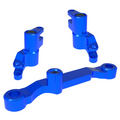 Blue Alum Bellcrank Assembly w/Drag Link:  10743-BLUE