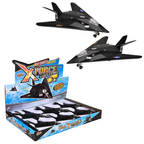 13.8" Die-Cast Pull Back F-117
