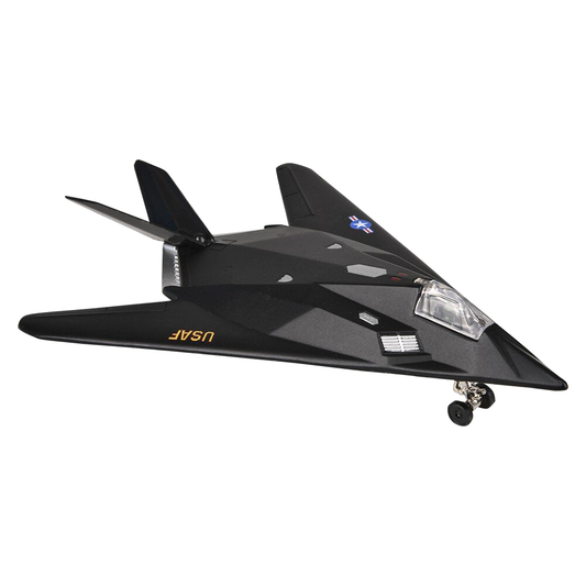 13.8" Die-Cast Pull Back F-117