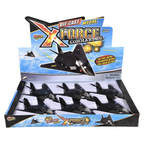 13.8" Die-Cast Pull Back F-117