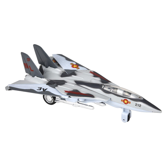 7" Die-Cast Pull Back F-14