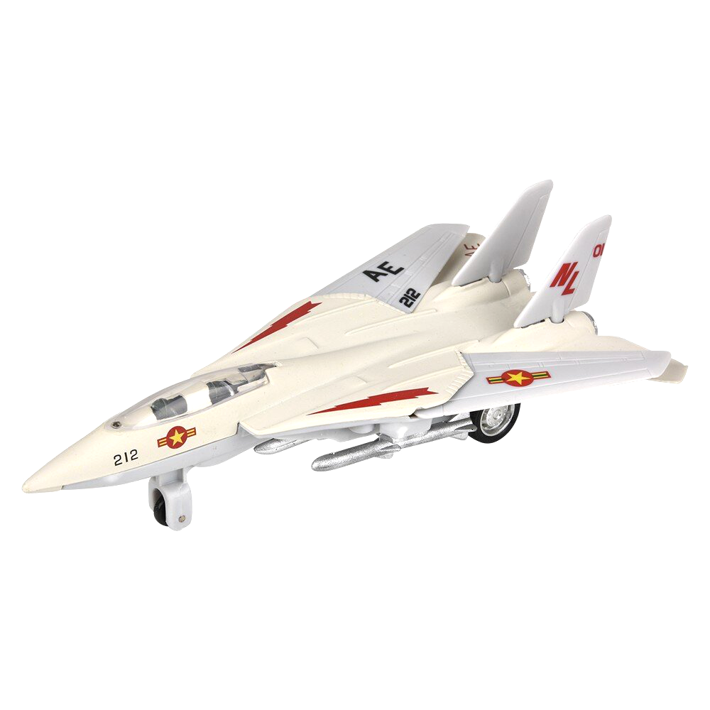 7" Die-Cast Pull Back F-14