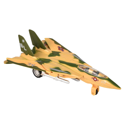7" Die-Cast Pull Back F-14