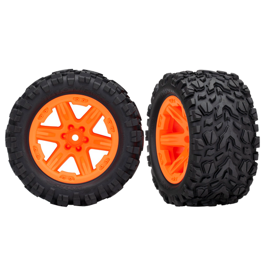 RXT 2.8" Orange Wheels & Talon EXT Tires (2): 6773A