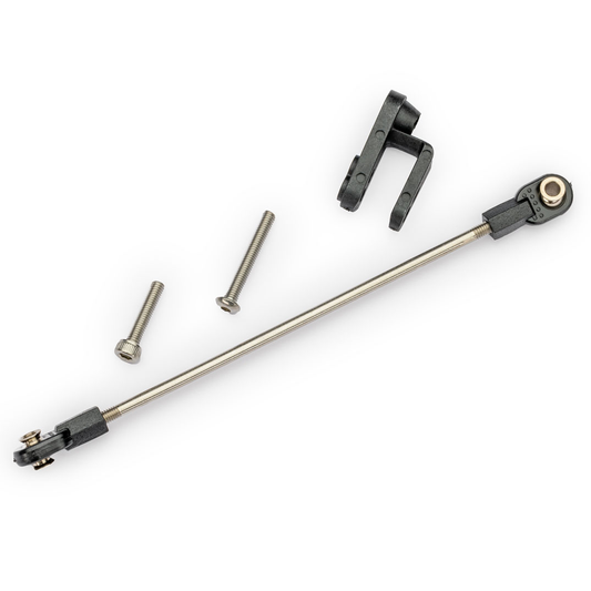 Rudder Pushrod & Servo Horn: 10641