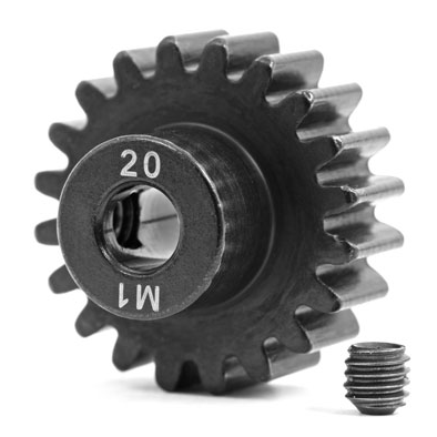 Gear, 20T Pinion (1.0 Metric Pitch), Fits 5mm Shaft: 6494R