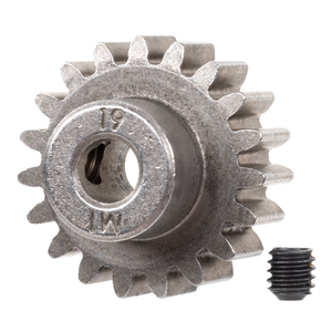 Traxxas Gear, 19T Pinion (1.0 Metric Pitch), Fits 5mm Shaft (6480X)
