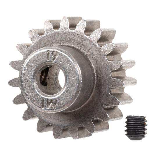 Gear, 19T Pinion (1.0 Metric Pitch), Fits 5mm Shaft: 6480X