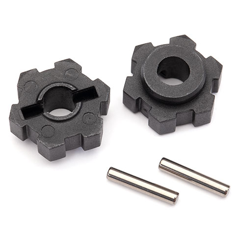 17mm Hex Wheel Hubs (2):  8956