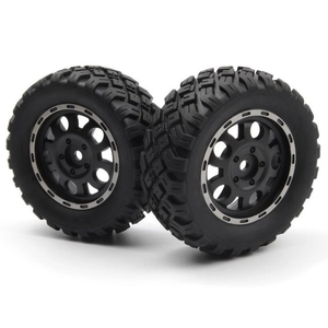 BlackZon Wheels & Tires, Mounted For Vyper (BZN540451)