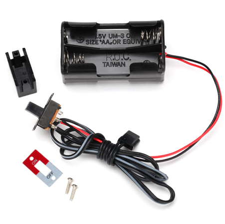 4 AA Battery Holder with Switch: 3170x
