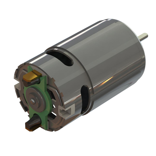 550 14T Brushed Motor Black:  ARA390307