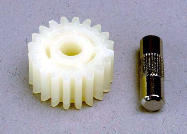 Traxxas 20-Tooth Idler Gear and Shaft for Nitro Slash & Rustler / Stampede Nitro (4196)