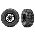 SCT Black Split-Spoke Wheels & BFGoodrich Tires5883-BLK: 4WD F/R, 2WD Rear