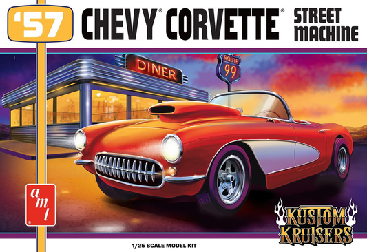 AMT 1957 Chevy Corvette Street Machine: AMT1498