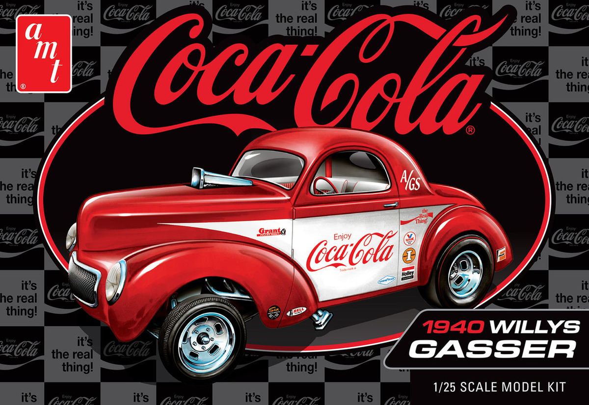 AMT 1940 Willys Coupe (Coke Race Team): AMT1492