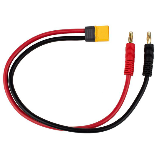 XT60 350mm Charge Lead, 4mm Banana