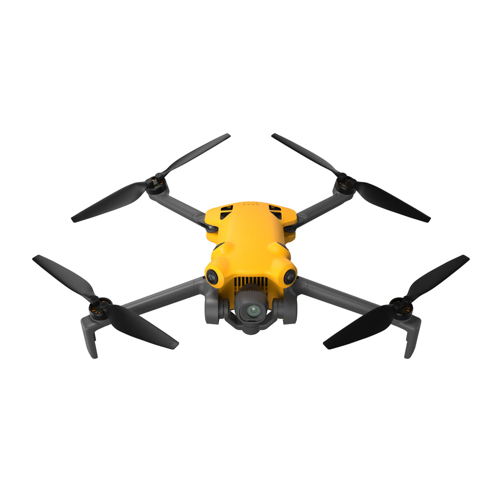 Skyrover X1 4K Drone Yellow CP.MA.00000950.01, front view with arms unfolded