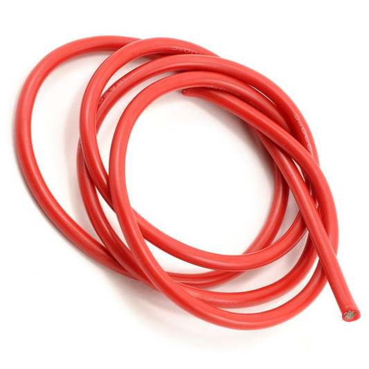 12 Gauge Silicone Wire 1 ft Red