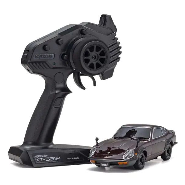 Kyosho 1/28 Mini-Z AWD Nissan Fairlady 240ZG Maroon (KYO32637MR)
