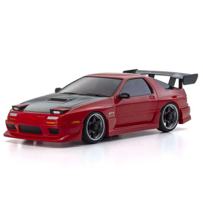 1/28 Mini-Z AWD Mazda Savanna RX-7 FC3S with Aero Kit and CFRP Hood, Red