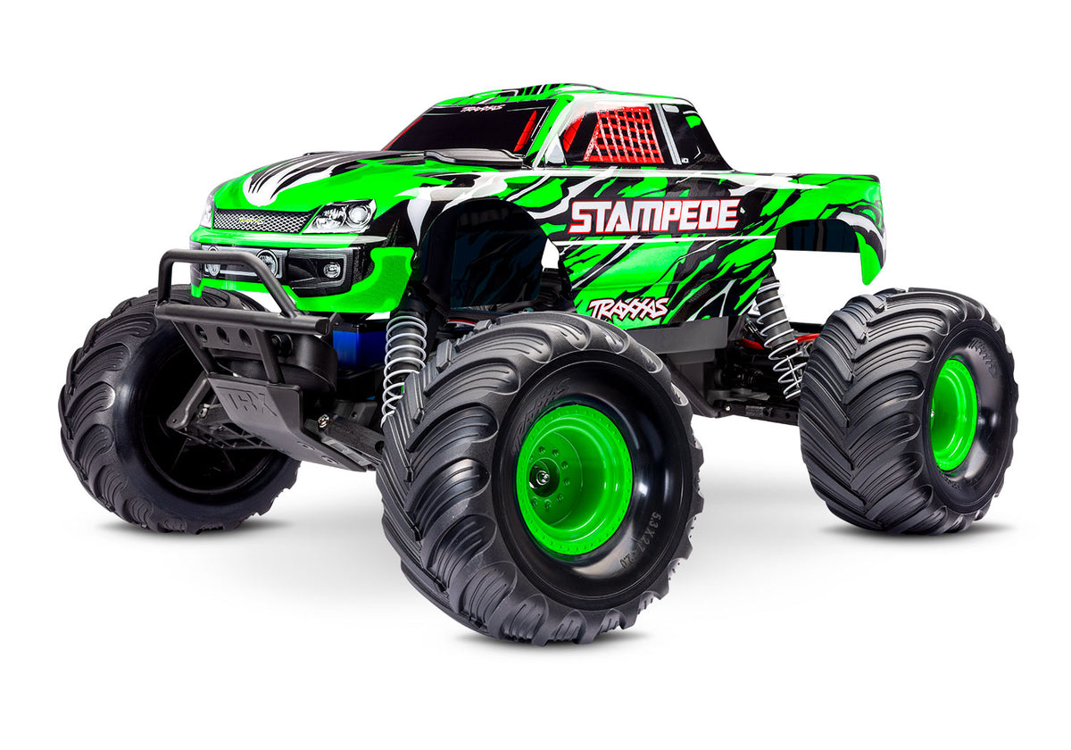 Traxxas 1/10 Stampede, 2WD, XL-5 with Battery and Charger (36254-8-GRNX)