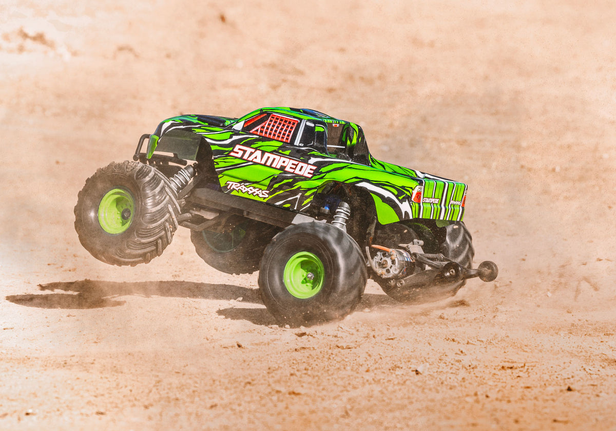 1/10 Stampede, 2WD, XL-5 W/Battery and Charger: 36254-8-GRNX