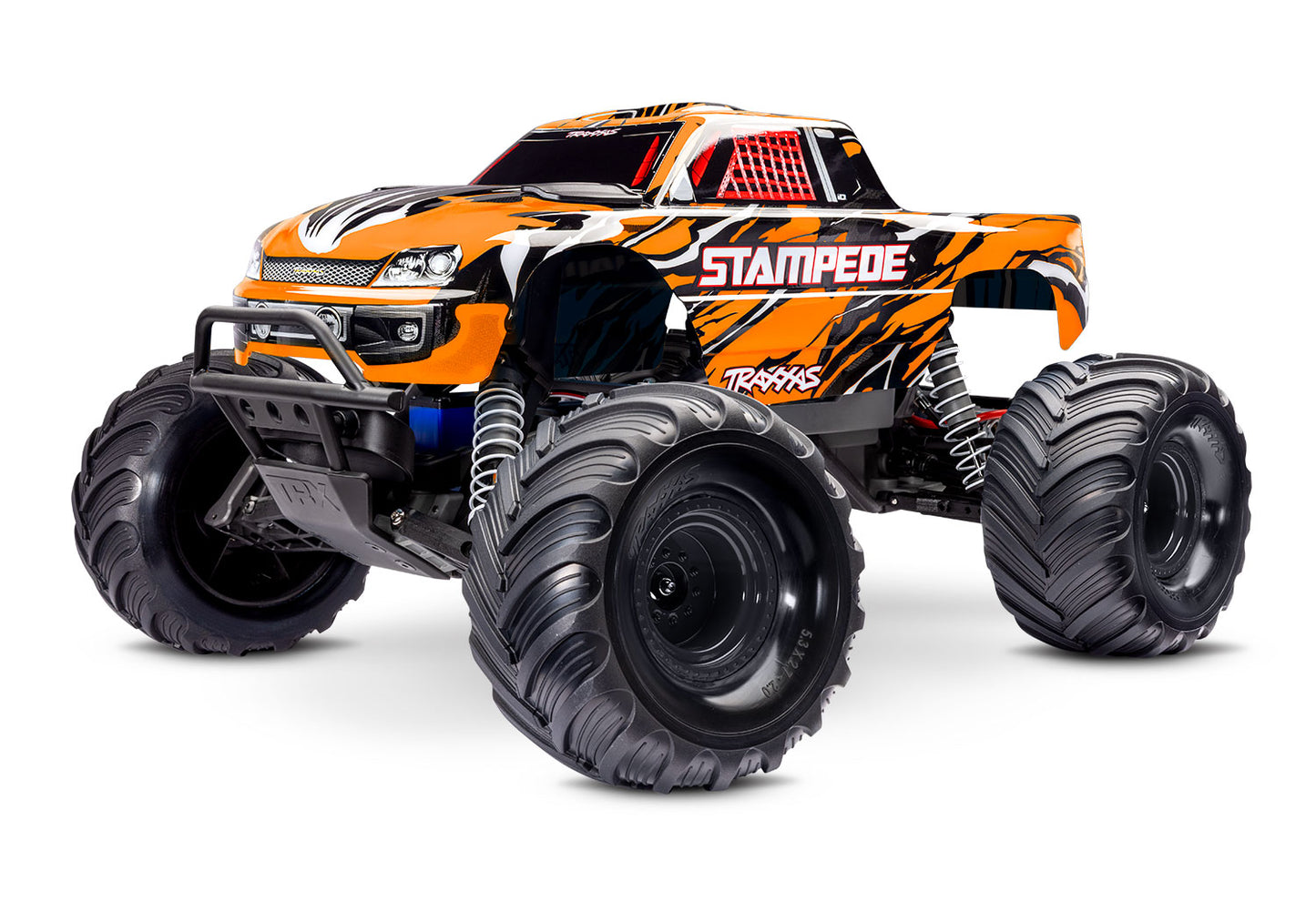 1/10 Stampede, 2WD, XL-5 W/Battery and Charger: Orange