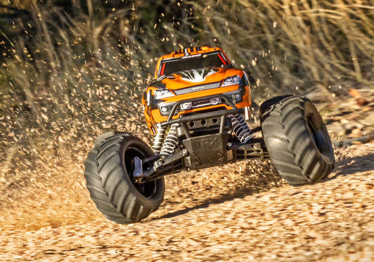 1/10 Stampede, 2WD, XL-5 W/Battery and Charger: Orange