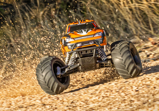 1/10 Stampede, 2WD, XL-5 W/Battery and Charger: Orange