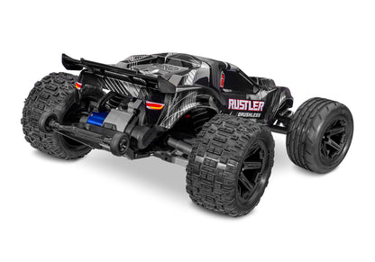 1/10 Rustler 2WD VXL3s Brushless (Requires battery & charger): Black