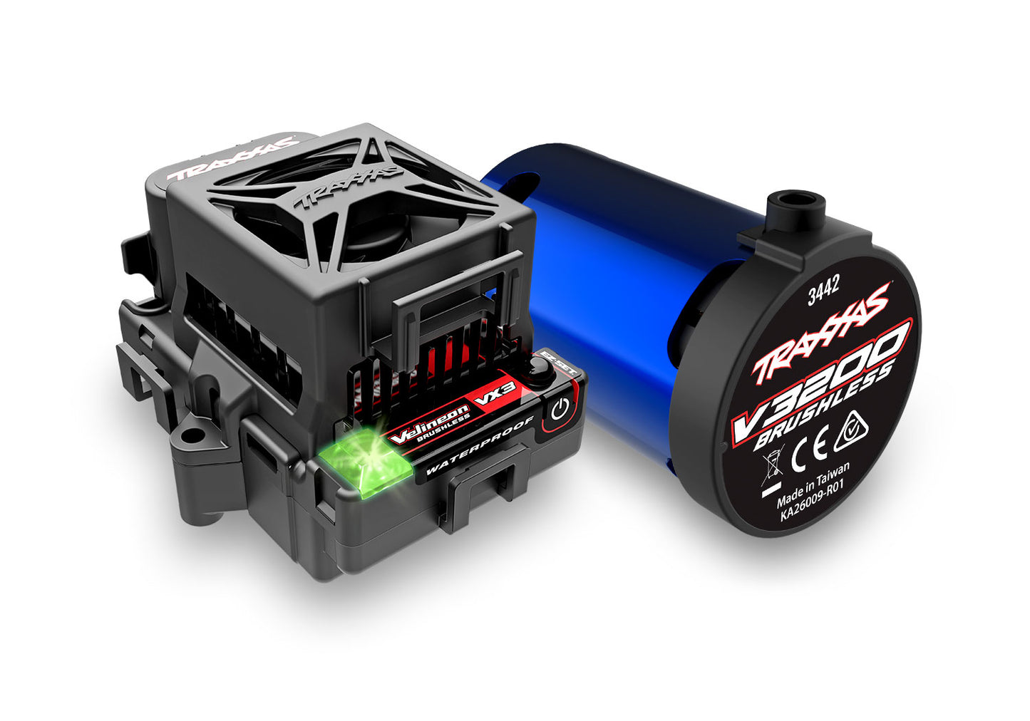 1/10 Rustler 2WD VXL3s Brushless (Requires battery & charger): Orange