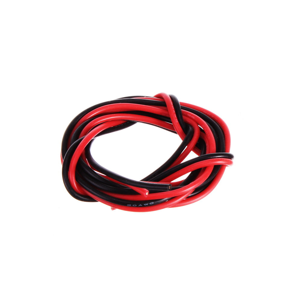 Silicone Wire 20 AWG 3FT Red & Black