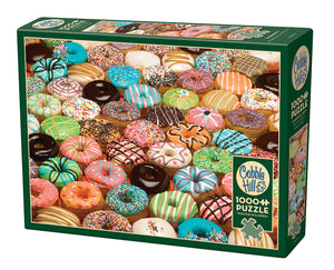 Doughnuts Collage 1000pc Puzzle
