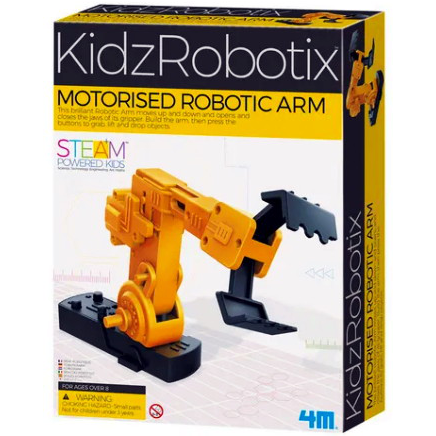 KidzRobotix Motorized Robotic Arm Kit
