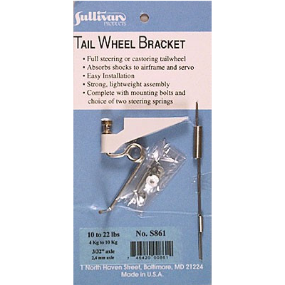 Tailwheel Bracket, .60-1/4