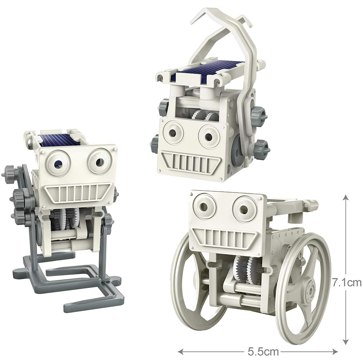 3-in-1 Mini Solar Robot