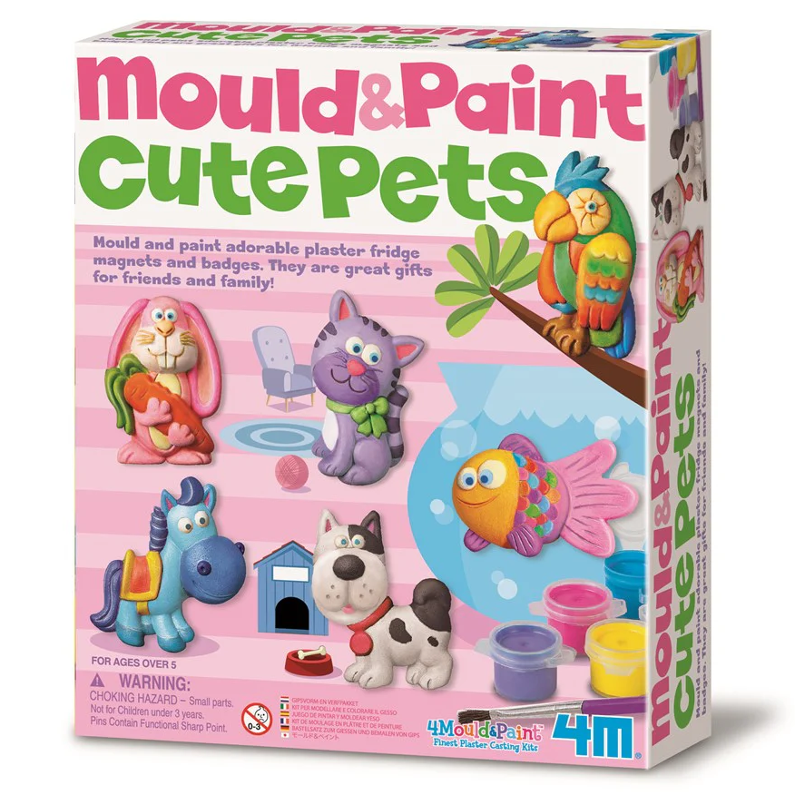 Mould and Paint Cute Pets