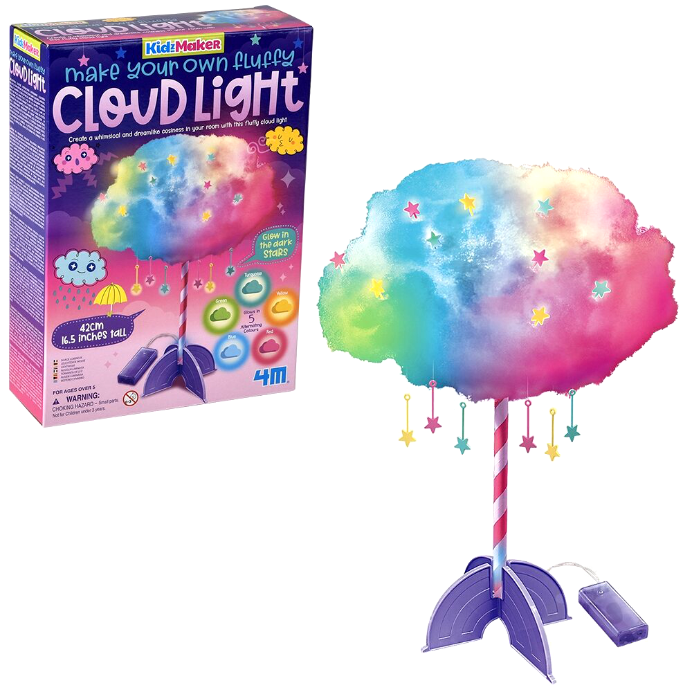 Make your own Fluffy Cloud light