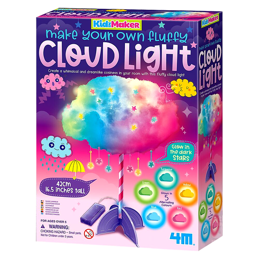 Make your own Fluffy Cloud light