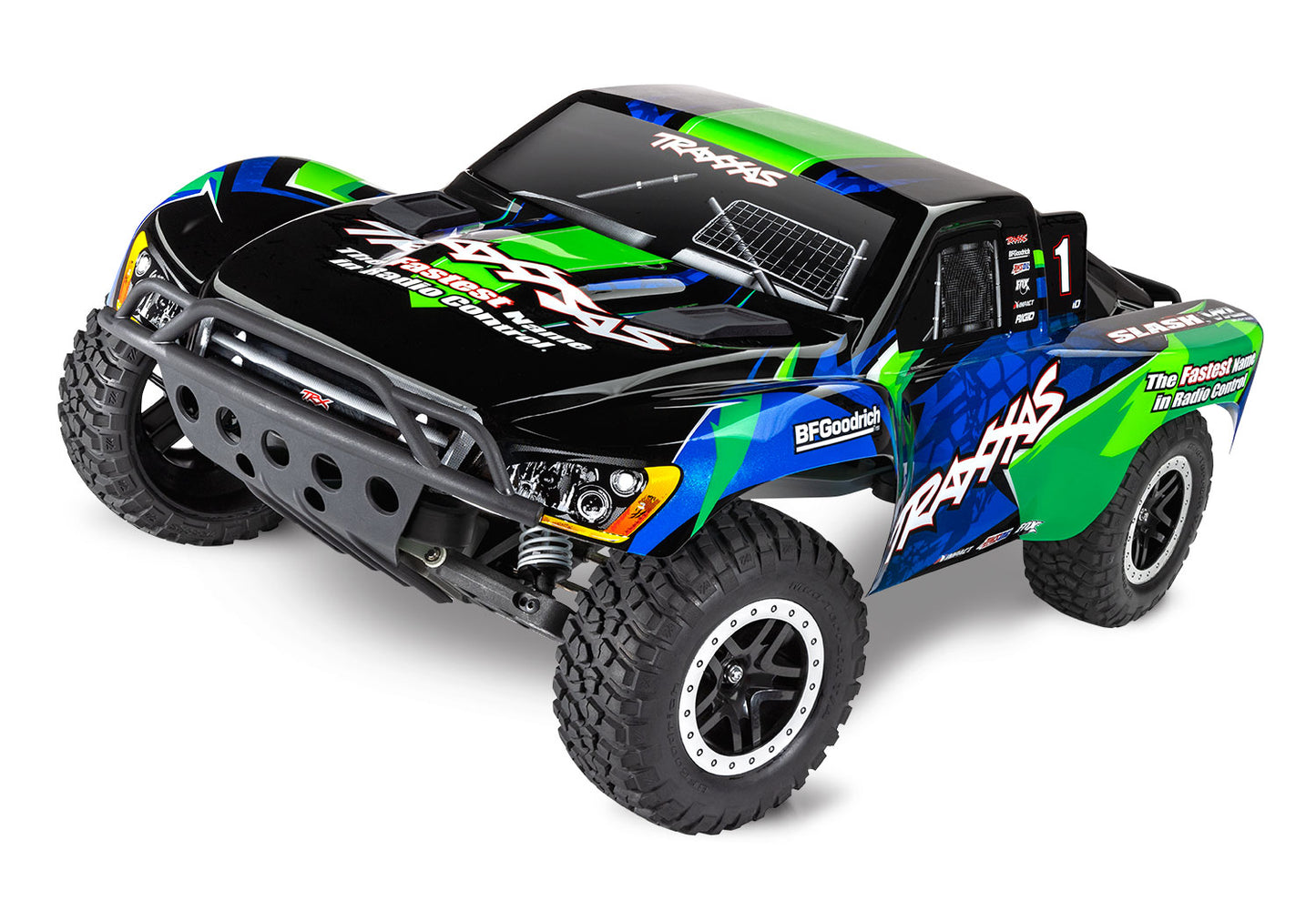 1/10 Slash, 2WD, VXL clipless w/Magnum 272R Trans, RTR (Requires battery & charger): Green