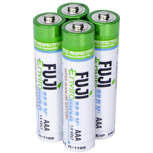 FUJI 1 Cell Enviromax AAA Alkaline Battery (4) (FUG4400BP4)