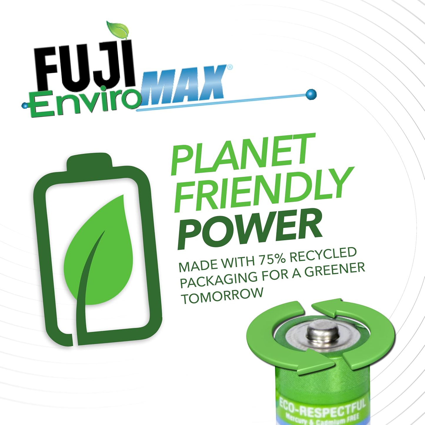 1 Cell Enviromax AAA Alkaline Battery (4)