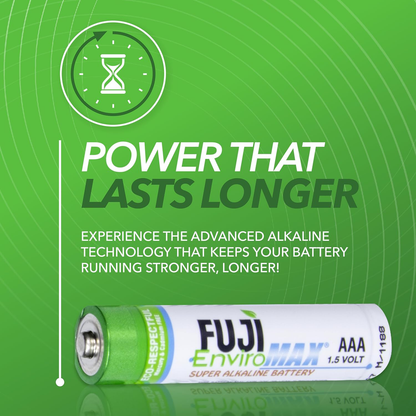 1 Cell Enviromax AAA Alkaline Battery (4)