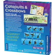 Load image into Gallery viewer, Catapults and Crossbows STEM Experiment kit
