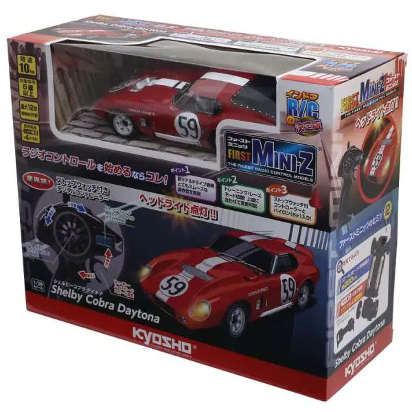 Kyosho 1/28 First Mini-Z Shelby Cobra Daytona (KYO66611A)