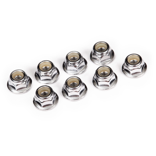 Nuts, 4mm (8) Nylon Locking: 3647